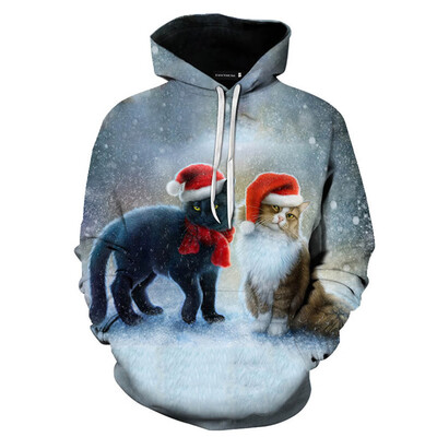 

Christmas Hoodie Fashion 3D Printed Sweatshirt Pullover Sweatshirt