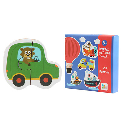 

Tailored Kids Baby Wooden Wood Animal Cognition Puzzle Fruit Learning Educational Toy