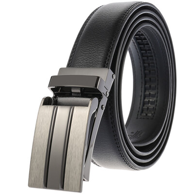 

Belt mens automatic buckle belt Guangzhou manufacturers custom leather belt LY33-1950-1