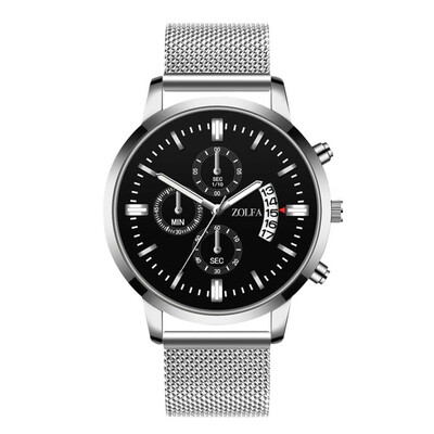 

Gobestart Luxury Watches Quartz Watch Stainless Steel Dial Casual Bracele Watch