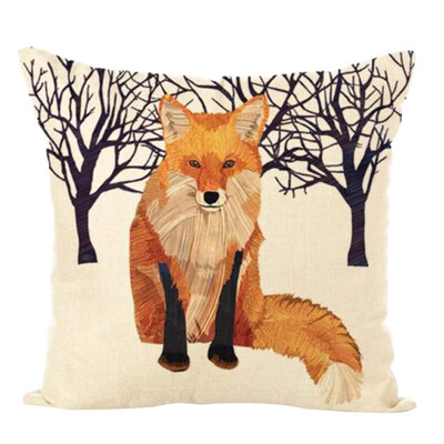 

Animal Pattern Cushion Cover Special Throw Pillow Case Beauty Square Home Sofa Decoration