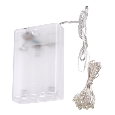 

40LED Copper Wire String Light Holiday Party Battery Operated Decor Lights