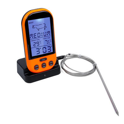 

Digital Wireless Meat BBQ Thermometer Oven Food Probe Kitchen Cooking Tool