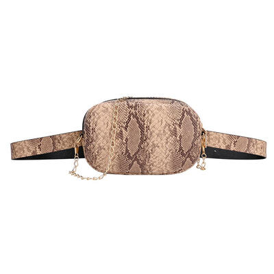 

Snake Chain Shoulder Waist Bags Fanny Belt Packs Women Crossbody Chest Bags