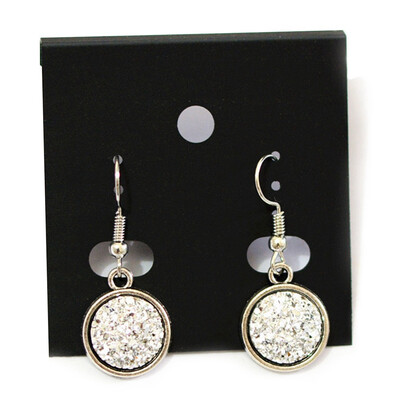 

Trendy Simple Round Stud Earrings Women Fashion Party Earrings Jewelry Gift