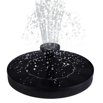 

Gobestart Solar Power Pump Bird Bath Fountain Water Floating Pond Garden Patio Decor