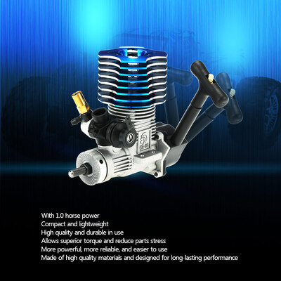 

02060 VX 18 274CC Pull Starter Engine for 110 HSP Nitro Buggy Truck RC Car