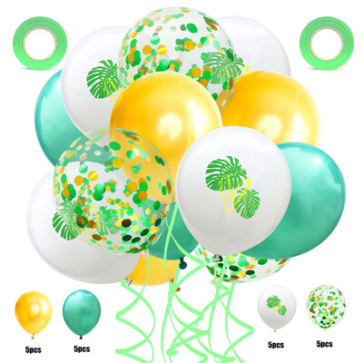 

22Pcs Lovely Flamnigo Leaf Pineapple Cactus Balloon Wedding Birthday Party Decor