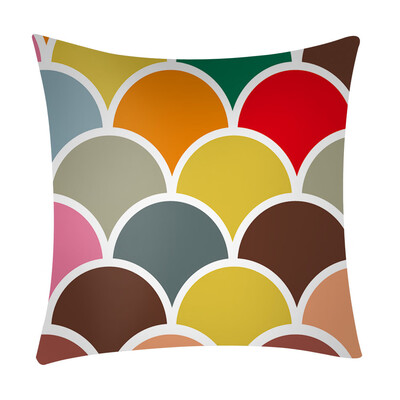 

〖Follure〗Print Pillow Case Polyester Sofa Car Cushion Cover Home Decor