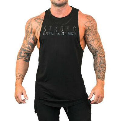

Mens Fitness Activewear Tops T-Shirt Gym Bodybuilding Muscle Tee Vests