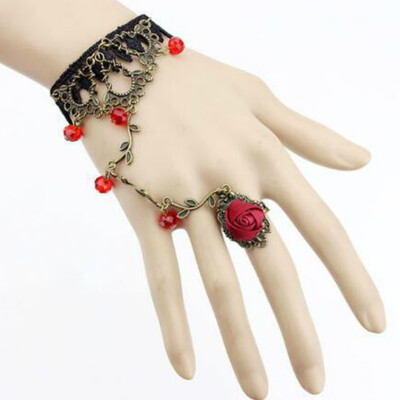 

Retro Vine Bracelet with Ring