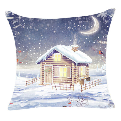 

Tailored Christmas Pillow Cover Decor Pillow Case Sofa Waist Throw Cushion Cover