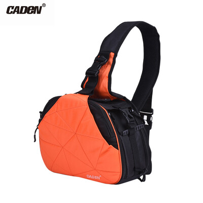 

CADeN K2 Triangle DSLR Camera Bag Cross Sling Carry Case Shockproof Waterproof with Tripod Holder for Canon Nikon Sony Olympus Pen