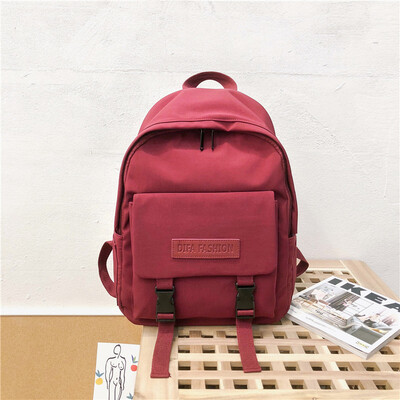 

Schoolbag female wind old girl Korean-style high-middle-Plains ulzzang college students tide backpack backpack