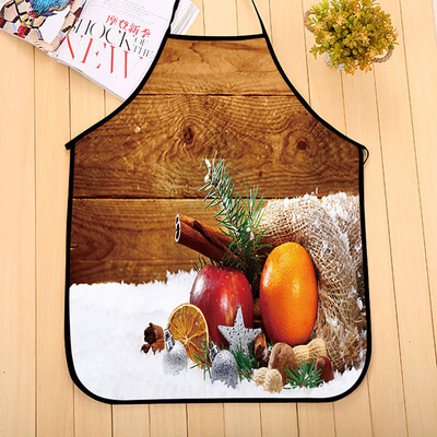 

Tailored Christmas Decoration Waterproof Apron Kitchen Aprons Dinner Party Apron