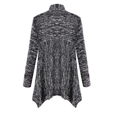 

Toponeto Women Casual Long Sleeve Open Front Solid Loose Blazer Windbreaker cloak Coat