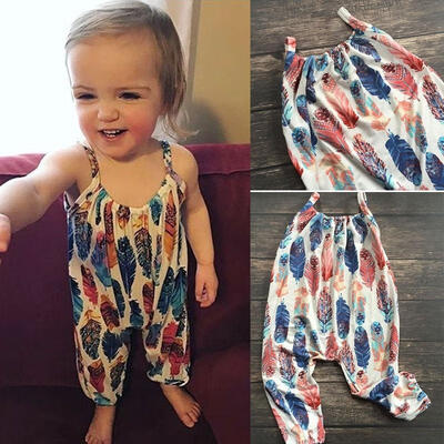 

Cotton Newborn Infant Baby Girls Romper Bodysuit Jumpsuit Clothes Outfits 0-24M