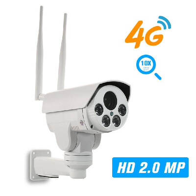 

1080P 4G Wireless IP Camera 5-50mm Auto Focus Lens PTZ Network Camera IR-CUT Night Vision 3G GSM Outdoor Waterproof CCTV Camera Vi