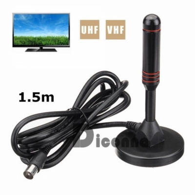

1080p 20dBi Indoor Gain Digital DVB-T DVB-T2 TV HDTV HD Aerial Antenna 100 miles