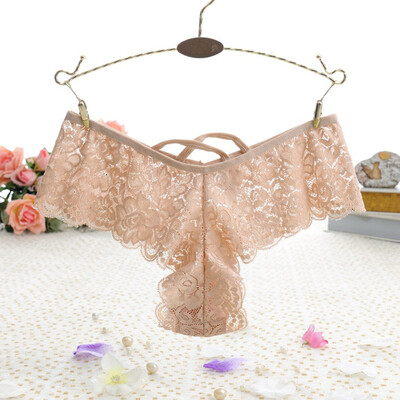 

Toponeto Women Sexy Lace Panties Seamless Breathable Hollow Briefs Girl Underwear BG