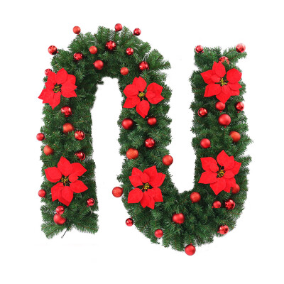 

〖Follure〗Xmas Tree Hanging Ornament Rattan Colorful Decoration For Christmas Party 27m