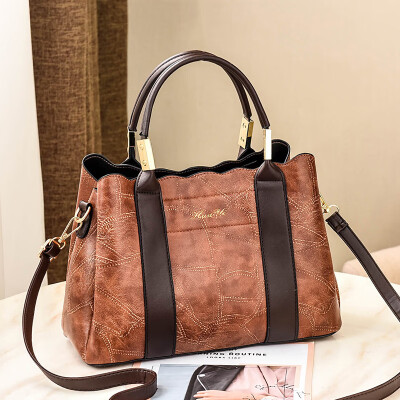 

Large bag female bag air oblique span bag large capacity fashion lady handbag texture leisure