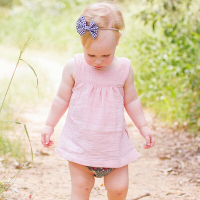 

Toddler Baby Kids Girls Sleeveless Solid Ruched Vest Tops Casual Clothes