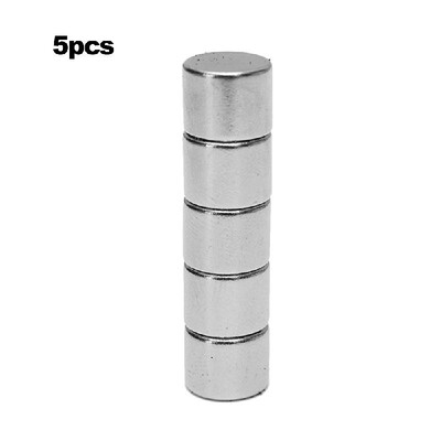 

5pcs N35 Strong Cylindrical Magnety Rare Earth Neodymium Magnety for DIY Craft Scientific&Office Multi-use 10x8mm