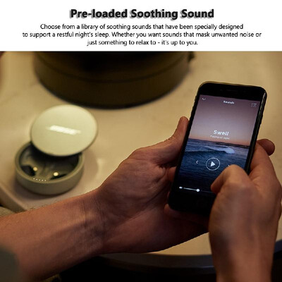 

Bose Noise Masking Sleepbuds Sleep Earplug True Wireless Earbuds Soothing Masking Sounds for Sleepers