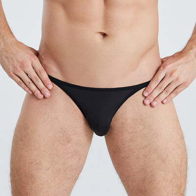 

Low Rise Sexy Mens Strappy Briefs Breathable Boxer Bulge Pouch Swim Underpants