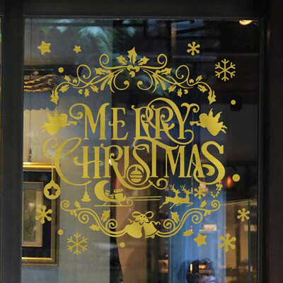 

〖Follure〗Merry Christmas Background Wall Decoration Removable Wall Stickers