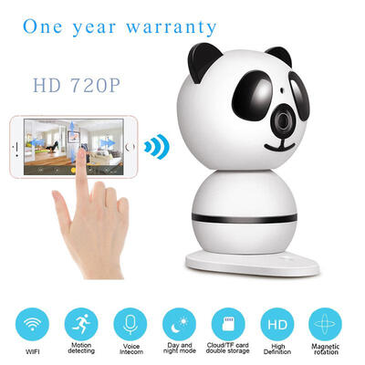 

Home Security IP Camera Wi-Fi Wireless Mini Network Camera Surveillance 720P Night Vision Panoramic Fisheye CCTV CaEU Version