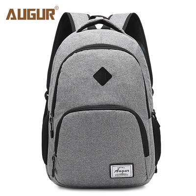 

AUGUR 17 inch Laptop Backpack USB Port Travel Men Women Bag