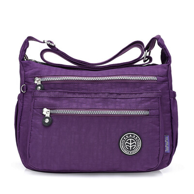 

Mothers Bag Middle-aged Ladys Moms Waterproof Oxford Bag Middle-aged&Old-aged Canvas Slant Bag