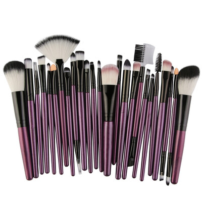 

Toponeto 25pcs Cosmetic Makeup Brush Blusher Eye Shadow Brushes Set Kit