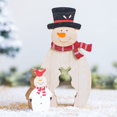 

Tailored Wooden Mini Christmas Tree Desktop Ornaments Merry Christmas Party Decor