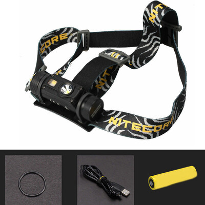 

NITECORE Rechargeable LED Headlight Headband USB Cable Camping Hiking Outdoor