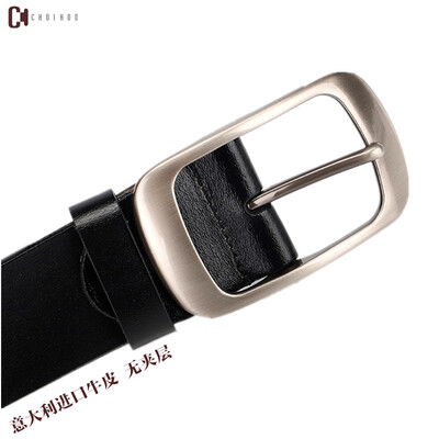 

Explosive belt leather mens leather simple retro pin buckle casual wild business whole cowhide youth belt men