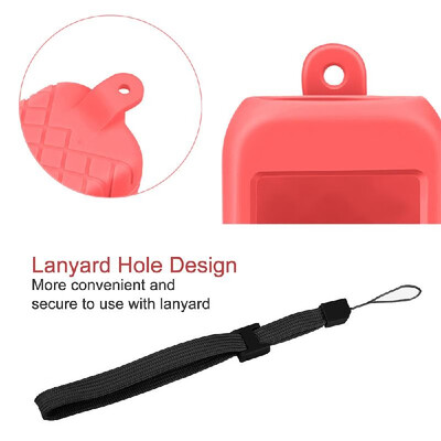 

Soft Silicone Protective Body Case Holder Protector Shell with Protection Cover Cap Wrist Lanyard for DJI Osmo Pocket Camera Gimba