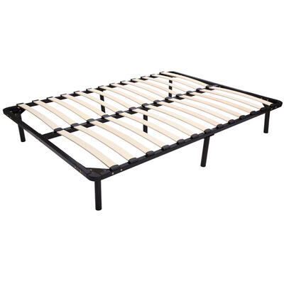 

Queen Size Mattress Wood Slat Platform Bed Frame