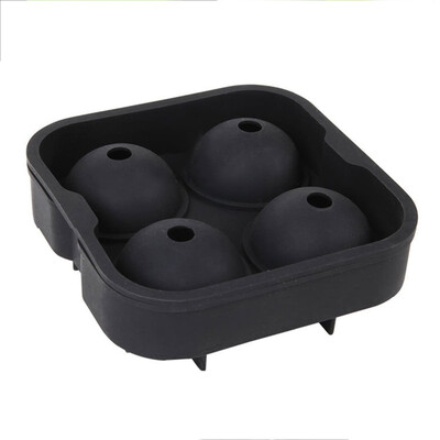 

Silicon Mold Ice Cube Ball Maker Form For Ice Party Tray Round With 4 X 45cm Ball Capacity Reusable Silicone Forms