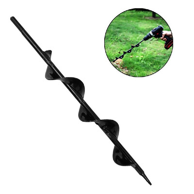 

Household Professional Garden Auger Spiral Drill Bit Drilling Tool Accessories for Planting Bedding Bulbs Seedlings