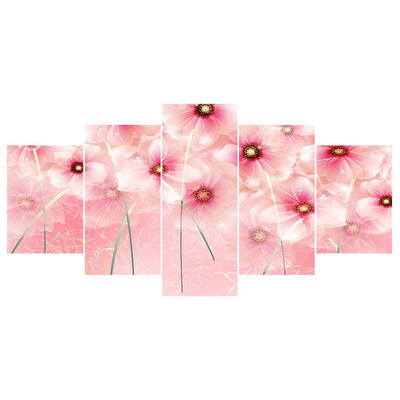 

5pcs 5D DIY Full Drill Diamond Painting Flower Embroidery Mosaic Kits Decor