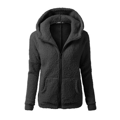 

Womens Warm Hooded Jacket Long Sleeve Winter Outwear Hoodie Sweatshirt Coats