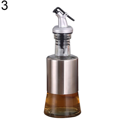 

200350500ml Stainless Steel Oil Vinegar Bottle Dispenser Cruet Kitchen Gadget