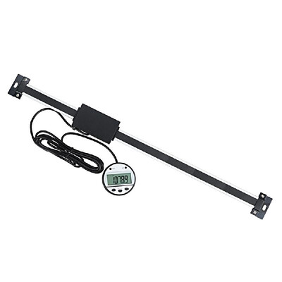 

Multi-functional Digital Readout Linear Scale with Remote External Display Linear Ruler Measuring Tool for Mill Lathe0-600mm