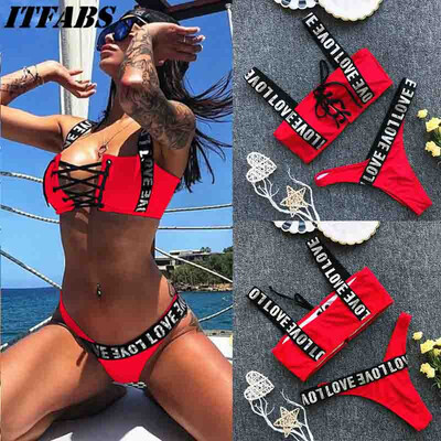 

Womens Padded Push-up Bikini Set Beach Swimsuit Bathing Suit Swimwear Beachwear
