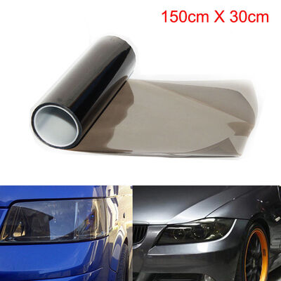 

Light Smoke Black Tint Film Vinyl Sticker for Car Headlights or Taillights