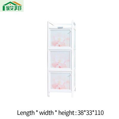 

Thickened simple small cabinet tea cabinet aluminum cupboard balcony locker