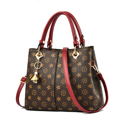 

Female bag fashion middle-aged mother bag single shoulder slant handbag Korean version of large bag
